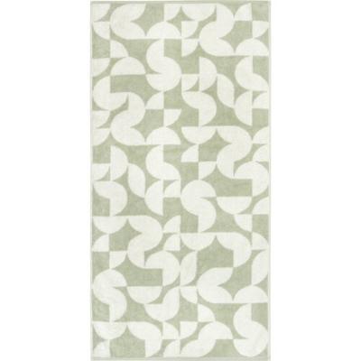 Cawö Cawo Studio gemustert 6251 Handdoek 50x100 wasabi