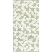 Cawö Cawo Studio gemustert 6251 Handdoek 50x100 wasabi