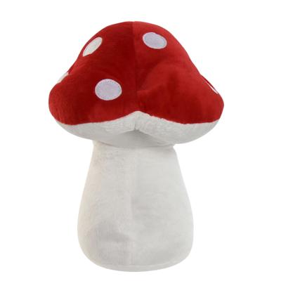 Deurstopper paddenstoel - rood - kinderkamer - 17 x 17 x 23 cm - herfst