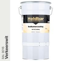 Holdbar Badkamercoating Verkeerswit (RAL 9016) 5 kg