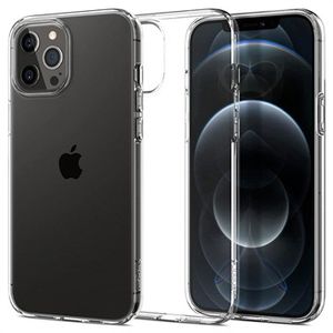 Spigen Liquid Crystal iPhone 12/12 Pro TPU Hoesje - Doorzichtig