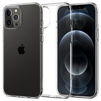 Spigen Liquid Crystal iPhone 12/12 Pro TPU Hoesje - Doorzichtig