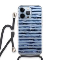 Verrassende lijnen: iPhone 13 Pro Transparant Hoesje met koord