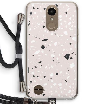 Terrazzo N°20: LG K10 (2017) Transparant Hoesje met koord