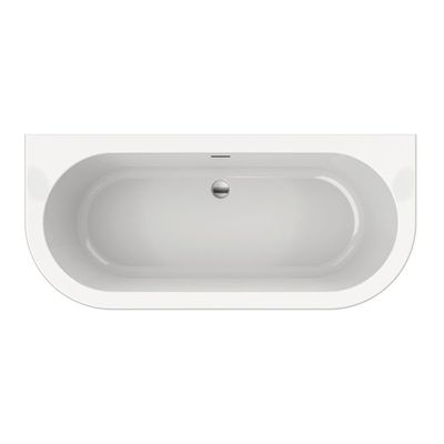 Xenz Charley duobad 180x80x60 wit incl. 7006 badafvoer/vulcombinatie chroom 7005-01-VC51 Xenz Charley duobad 180x80x60 wit incl. 7006 badafvoer/vulcombinatie chroom 7005-01-VC51