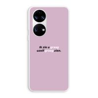 uzelf graag zien: Huawei P50 Transparant Hoesje
