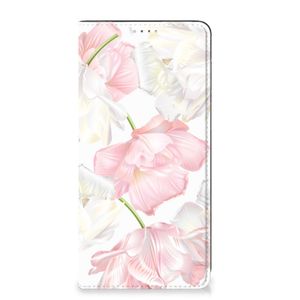 OPPO A17 Smart Cover Lovely Flowers