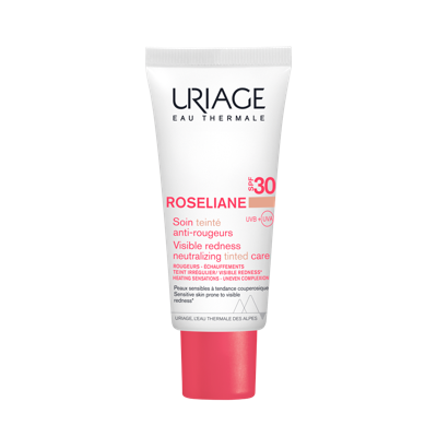 Uriage Roséliane Getinte Dagcrème Medium Anti-Roodheid SPF30 40ml