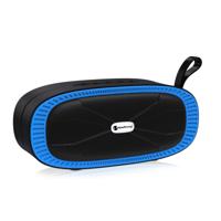 Nieuwe Rixing NR4022 draagbare stereo surround SoundBar Bluetooth Speaker met microfoon ondersteuning TF Card FM (blauw)