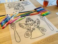 Herkleurbare placemat Vlinder Elfje