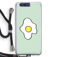 Spiegelei: Honor 9 Transparant Hoesje met koord