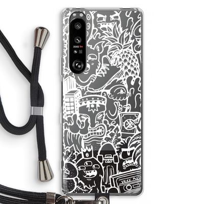 Vexx Mixtape #2: Sony Xperia 1 III Transparant Hoesje met koord