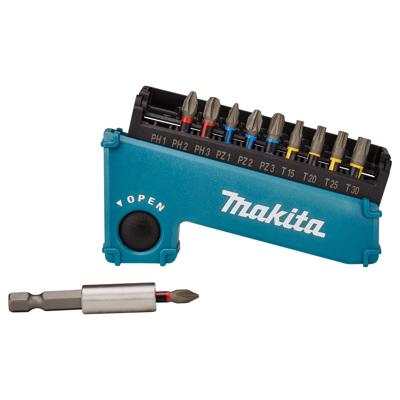 Makita E-03567 Slagschroefbitset XTT Impact Premier 11-delig