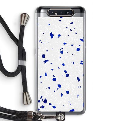 Terrazzo N°5: Samsung Galaxy A80 Transparant Hoesje met koord