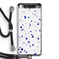 Terrazzo N°5: Samsung Galaxy A80 Transparant Hoesje met koord Terrazzo N°5: Samsung Galaxy A80 Transparant Hoesje met koord