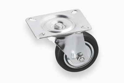 Metafranc Zwenkwiel Rubber 80Mm Vz W - WU0800700