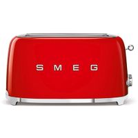 SMEG TSF02RDEU 50's Style Broodrooster - Rood