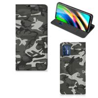 Motorola Moto G9 Plus | Hoesje met Magneet | Army Light