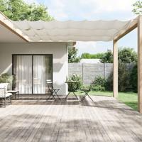 VidaXL Luifel verticaal 100x800 cm oxford stof wit
