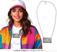 Halsketting Cassettebandje 90's