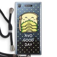 Avo Good Day: Sony Xperia XZ1 Transparant Hoesje met koord