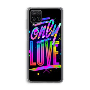 Only Love: Samsung Galaxy A12 Transparant Hoesje