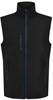 Ragetta RG915 Navigate 2-Layer Softshell Bodywarmer - Black/New Royal - S Ragetta RG915 Navigate 2-Layer Softshell Bodywarmer - Black/New Royal - S