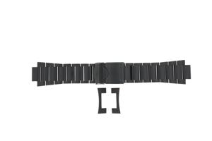 Horlogeband Certina C0154341105000 / C605017232 Staal Zwart 28mm