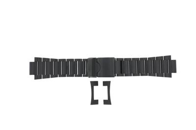 Horlogeband Certina C0154341105000 / C605017232 Staal Zwart 28mm