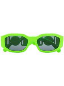 Versace Eyewear lunettes de soleil Medusa Biggie à monture rectangulaire - Vert