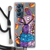 Loot Burger: Oppo Find X3 Neo Transparant Hoesje met koord