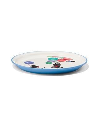 HEMA Kinderbord Ø20cm Jip En Janneke New Bone Wit/blauw (multi)