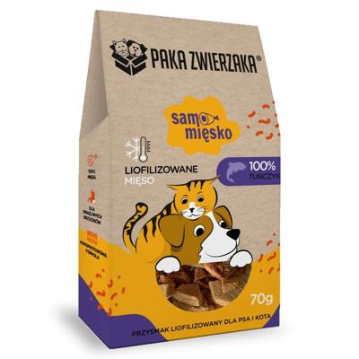 PAKA ZWIERZAKA Samo Mięsko Tuna - traktatie voor hond - 70g