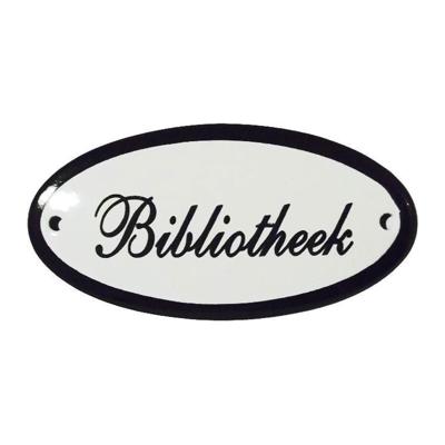 Deurbordje Bibliotheek