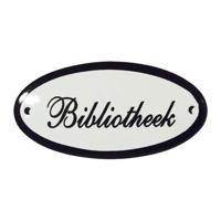 Deurbordje Bibliotheek