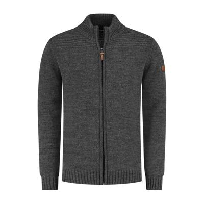 Travelin&apos; Men - mock neck - Donker antraciet - Maat XXL