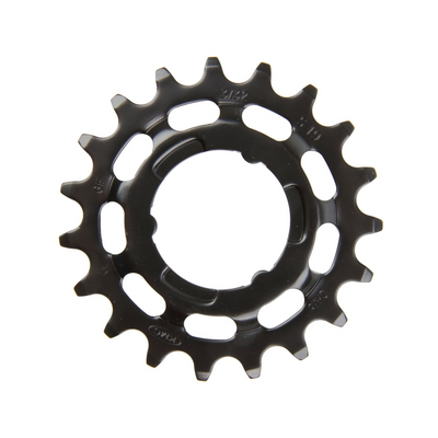 Shimano Kmc tandwiel r 19t chromoly black 3/32"