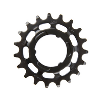 Shimano Kmc tandwiel r 19t chromoly black 3/32"