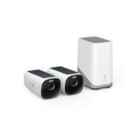 Eufy EufyCam 3 Duo Pack + HomeBase 3 IP-camera Zwart