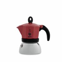 Percolator Bialetti Moka Induction Zwart Roestvrij staal Aluminium 200 ml 4 Koppar