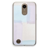 Square pastel: LG K10 (2017) Transparant Hoesje