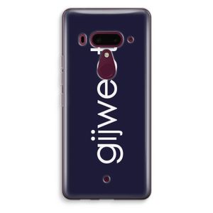 Gijweet: HTC U12+ Transparant Hoesje