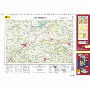 Topografische kaart 716 MT50 San Clemente | CNIG - Instituto Geográfico Nacional1