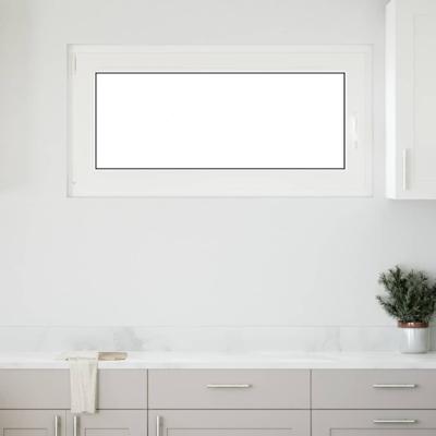 Kelderraam RISOR 120x60 cm draaikiep-draai DIN links wit