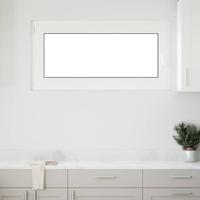 Kelderraam RISOR 120x60 cm draaikiep-draai DIN links wit