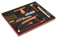 Bahco Foaminlay Fit&Go 3/3 met diverse gereedschappen - 10-delig - FF1A131