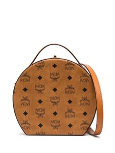 MCM sac mini Visetos Hat Box - Marron