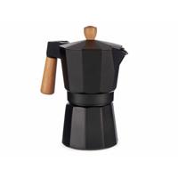 Kinvara Percolator Italiaans koffiezetaparaat - Aluminium - zwart - 300 ml - Koffiezetter