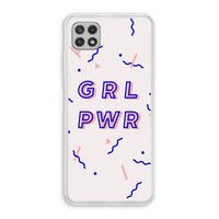 GRL PWR: Samsung Galaxy A22 4G Transparant Hoesje
