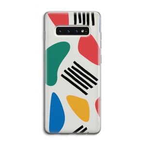 Illustratieve pop 1: Samsung Galaxy S10 4G Transparant Hoesje